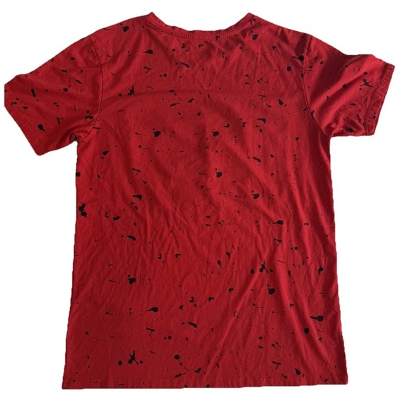 Brooklyn Laundry 23 Red Splatter Crew Neck T Shirt Medium - Picture 10 of 10